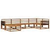 vidaXL Outdoor Sofa Set 6 pcs Natural Solid Acacia Wood