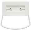 vidaXL Cabinet Handles White 85 x 45 mm Metal