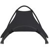 vidaXL Rocking Sun Lounger with Wheels Steel & Textilene Fabric Black