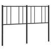 vidaXL Metal Headboard Black 160 cm