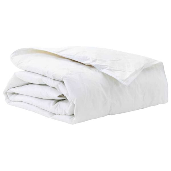 vidaXL Duvet White 140 x 220 cm Down