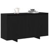 vidaXL Sideboard Black Oak 135 x 41 x 75 cm Engineered Wood