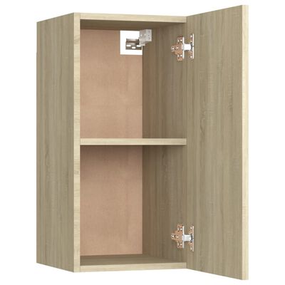 vidaXL 8 Piece TV Cabinet Set Sonoma Oak Engineered Wood
