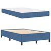 vidaXL Bed Frame with Mattress Blue 120 x 200 cm Fabric