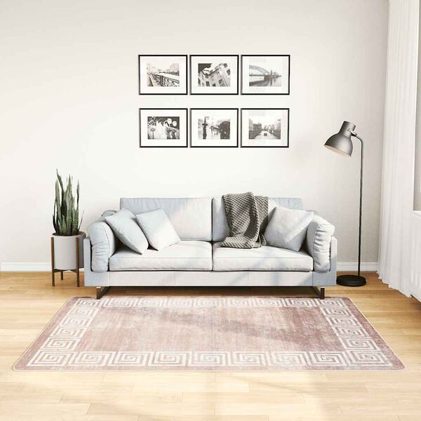 vidaXL Rug Washable 120x180 cm Beige