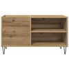 vidaXL Record Cabinet Artisan Oak 84.5x38x48 cm Engineered Wood