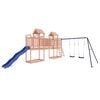 vidaXL Outdoor Playset | Natural wood, Blue