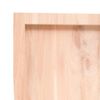 vidaXL Table Top 180x50x(2-6) cm Untreated Solid Wood Live Edge