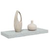 vidaXL Floating Wall Shelf Concrete Grey 60x23.5x3.8 cm MDF
