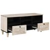 vidaXL TV Units with Drawer White 100 x 33 x 46 cm Engineered wood