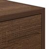 vidaXL TV Cabinet Brown Oak 60x31x25.5 cm Engineered Wood