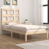 vidaXL Bed Frame without Mattress 90x200 cm Solid Wood Pine