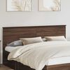 vidaXL Headboard Brown Oak 200 cm Engineered wood