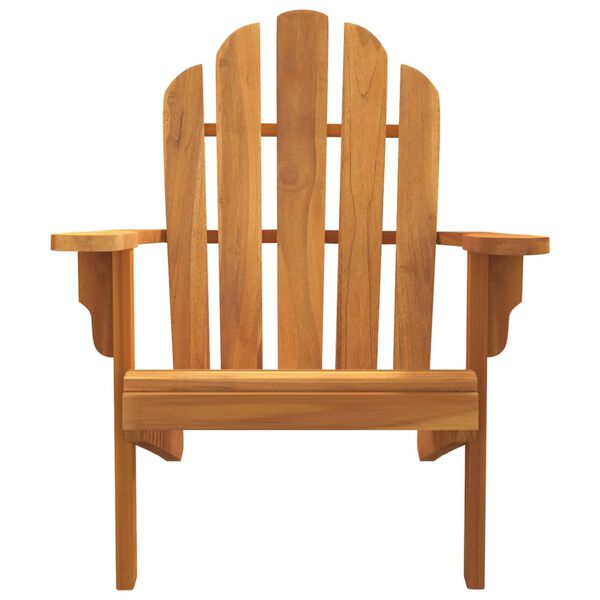 vidaXL Garden Adirondack Chair 79x95x92 cm Solid Wood Teak