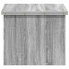 vidaXL Coffee Table Grey Sonoma 55 x 54.5 x 45 cm Engineered wood