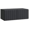 vidaXL Wall-Mounted TV Cabinet Black 78.5 x 41 x 30 cm Engineered Wood