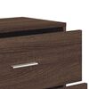 vidaXL Sideboards 3 pcs Brown Oak 60x31x84 cm Engineered Wood