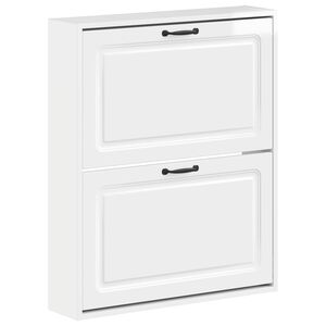 vidaXL Wall-Mounted Shoe Cabinet UTRECHT 71 x 17 x 86 cm