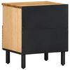 vidaXL Bedside Cabinet Brown 40x33x46 cm Solid Wood Mango