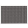 vidaXL Weighted Blanket Grey 122x183 cm 9 kg Fabric