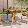 vidaXL Garden Table Square 85x85x75 cm Solid Wood Acacia