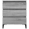 vidaXL Sideboard Grey Sonoma 60x35x70 cm Engineered Wood
