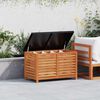 vidaXL Garden Storage Box 90x48x55 cm Solid Wood Eucalyptus