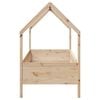 vidaXL Kids' House Bed Frame without Mattress 80x200 cm Pine