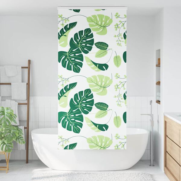 vidaXL Shower Roller Blind with Cassette 100x240 cm Fabric Width 96 cm