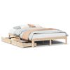 vidaXL Bed Frame with Drawers without Mattress 160x200 cm