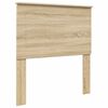 vidaXL Storage Bed with Drawer Sonoma Oak 90 x 190 cm Engineered Wood