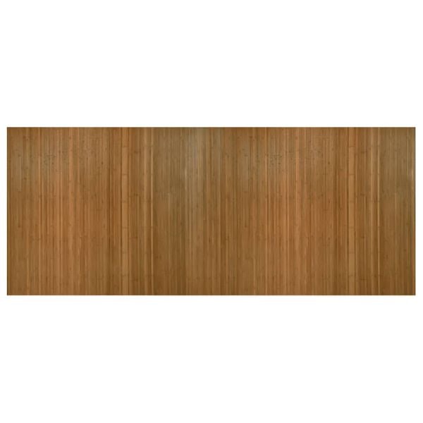 vidaXL Room Divider Brown Width 400 cm Height 165 cm Bamboo