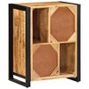 vidaXL Sideboard 55x35x70 cm Solid Rough Wood Mango