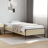 vidaXL Bed Frame without Mattress Sonoma Oak 90x190 cm Single