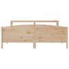 vidaXL Bed Frame without Mattress 180x200 cm Super King Solid Wood Pine