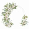 vidaXL Wedding Arch White 220 x 45 x 200 cm Steel
