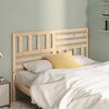 vidaXL Bed Headboard 141x4x100 cm Solid Wood Pine