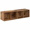 vidaXL TV Cabinet Set 4 pcs Brown 37 x 37 x 142.5 cm Engineered Wood