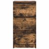 vidaXL Sideboard Smoked Oak 37.5x35x76 cm Engineered Wood