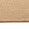 vidaXL Area Rug Jute with Latex Backing 80x160 cm Natural