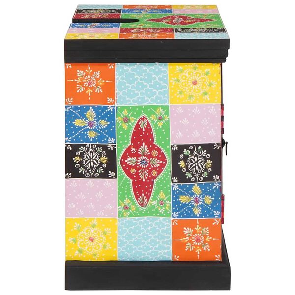 vidaXL Sink cabinet with Door Brown 60 x 35 x 55 cm Solid Mango Wood