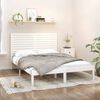 vidaXL Bed Frame without Mattress White 140x200 cm Solid Wood