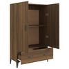 vidaXL Highboard Brown Oak 70x31x115 cm Engineered Wood