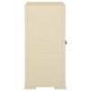 vidaXL Plastic Cabinet 79x43x85.5 cm Wood Design Angora White
