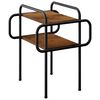 vidaXL Coffee Table Old Wood 40 x 40 x 51 cm Engineered Wood