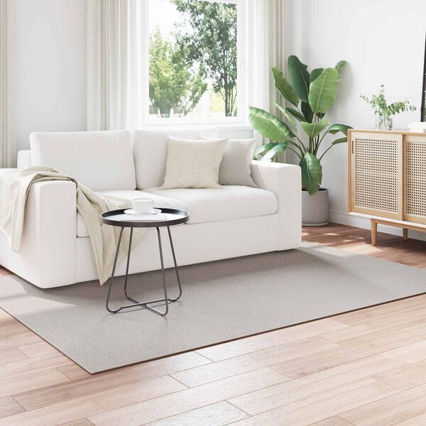 vidaXL Area Rugs Rectangular HUARTE Cream 170 x 120 cm Polyester