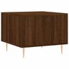 vidaXL Coffee Table Brown Oak 50x50x40 cm Engineered Wood