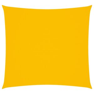 vidaXL Sunshade Sail Oxford Fabric Square 2x2 m Yellow