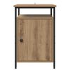 vidaXL Bedside Cabinet Artisan Oak 40 x 42 x 60cm Engineered Wood