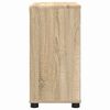 vidaXL Bathroom Basin Cabinet with Shelf Sonoma Oak 60 x 30 x 60 cm